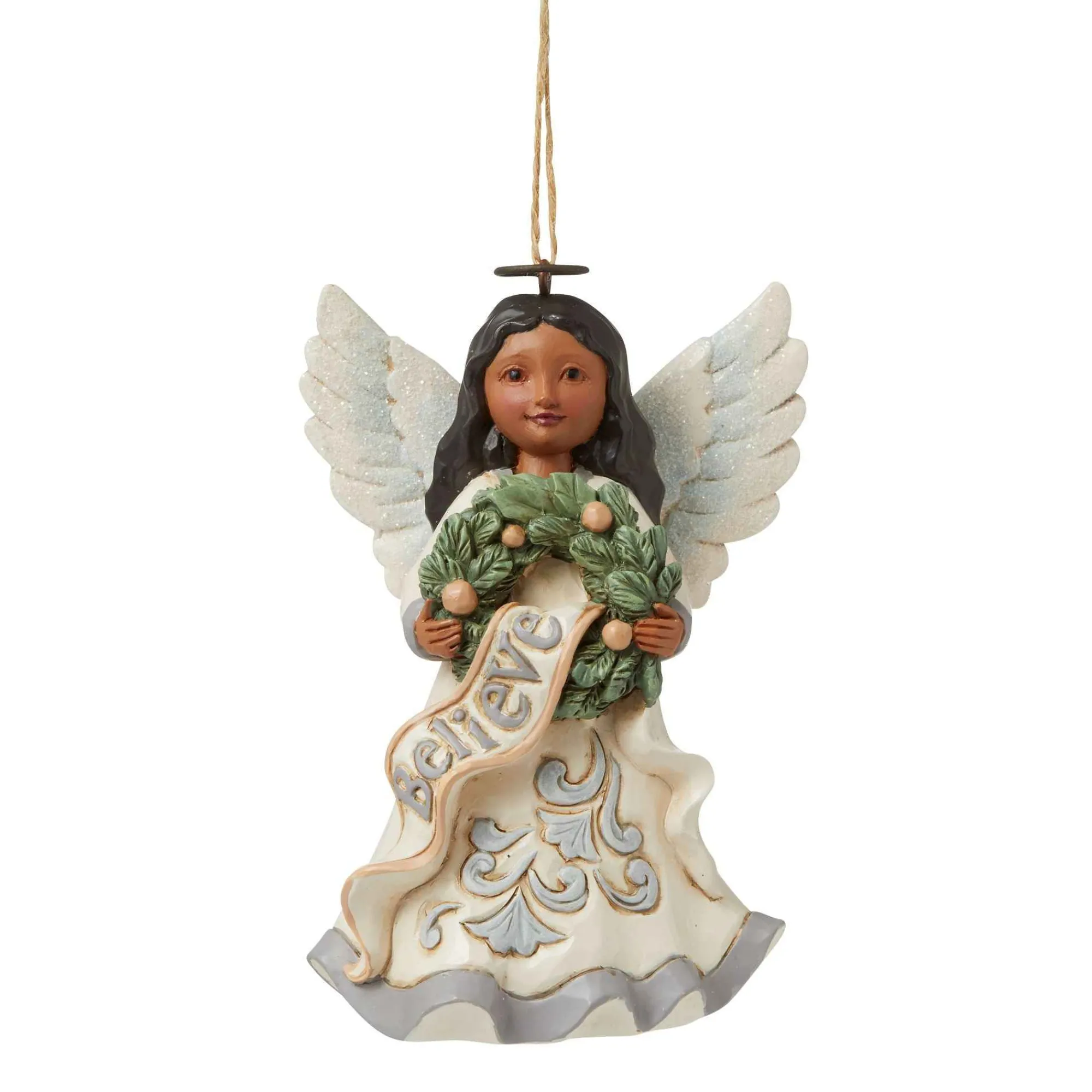 Jim Shore Heartwood Creek Aa Woodland Believe Angel Orn