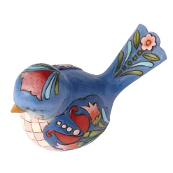 Jim Shore Heartwood Creek Blue Floral Bird
