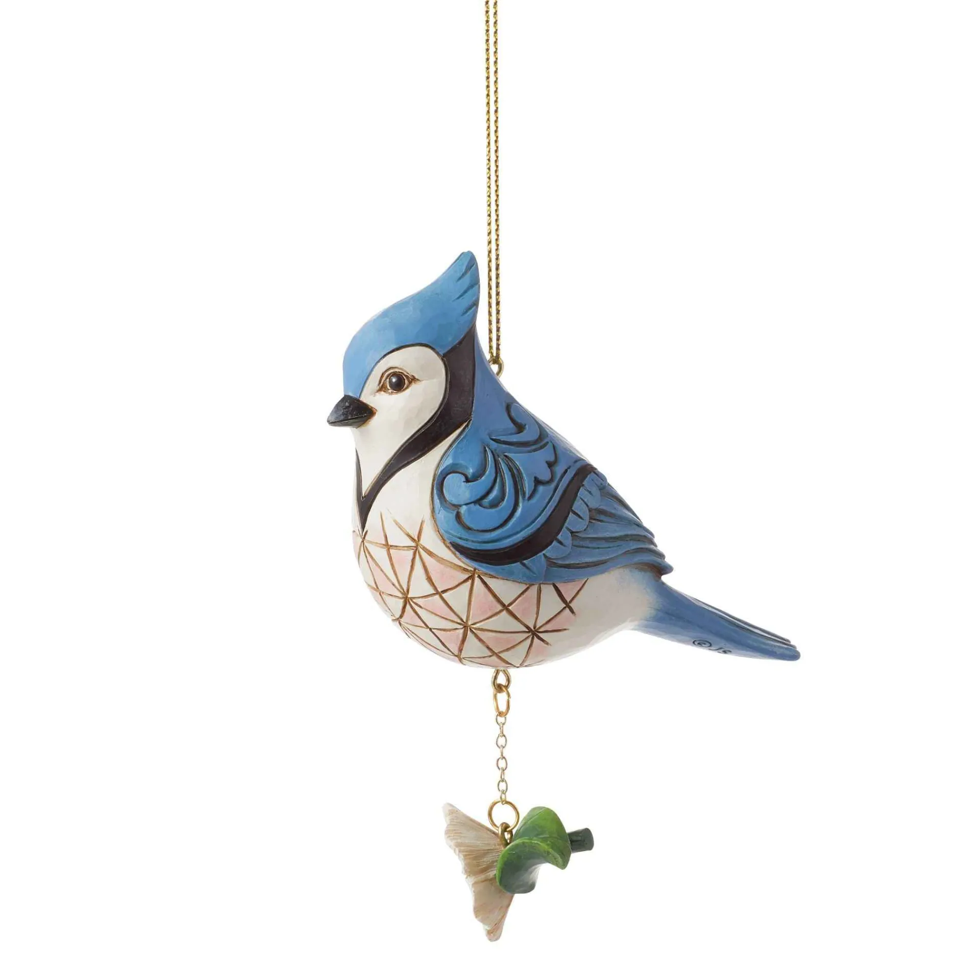 Jim Shore Heartwood Creek Blue Jay Ornament