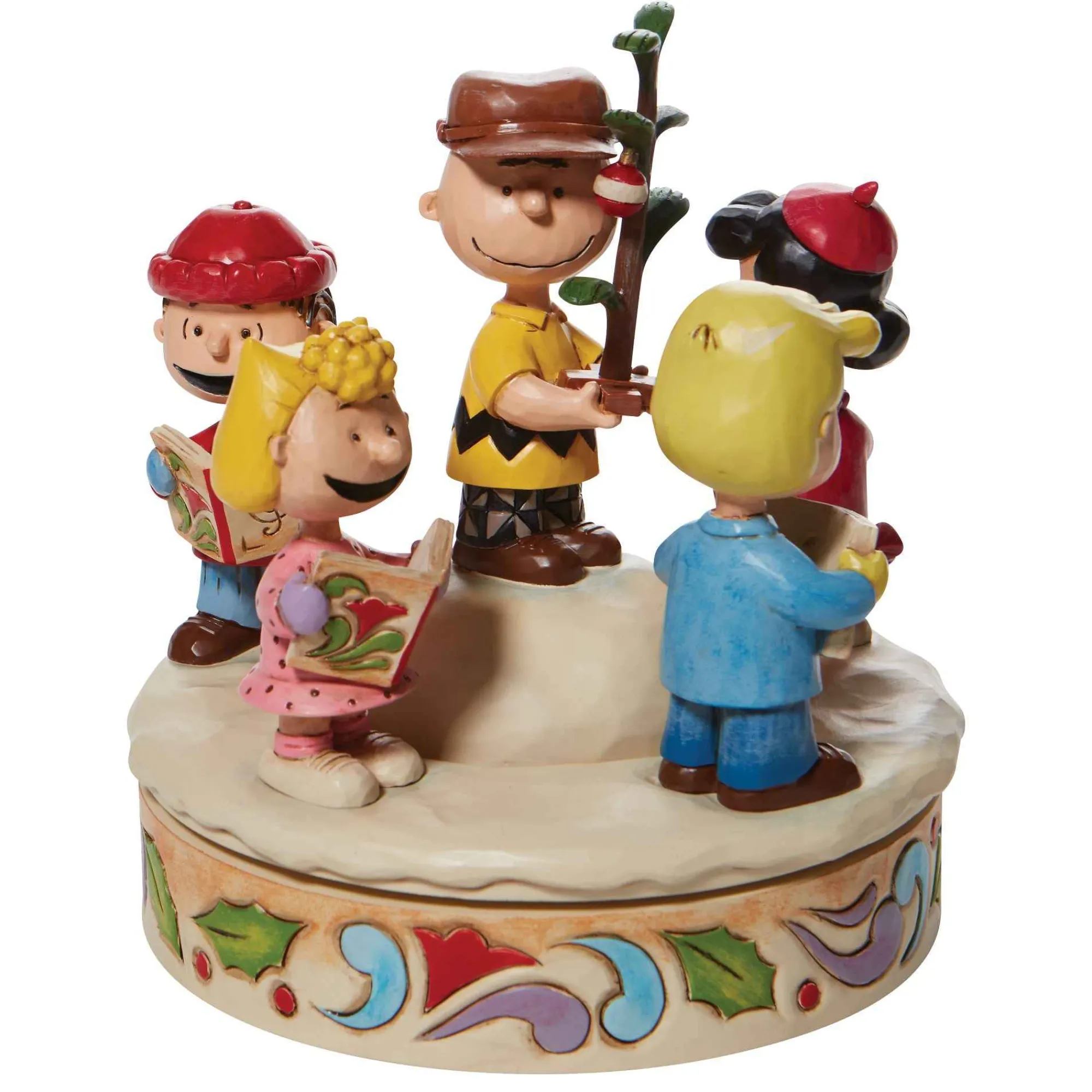 Peanuts by Jim Shore Cband Friends Around Christmas