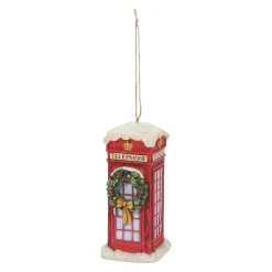 Jim Shore Heartwood Creek Christmas Phone Box Ornament