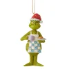 Grinch by Jim Shore Grinch In Apron W/ Cookies Orn