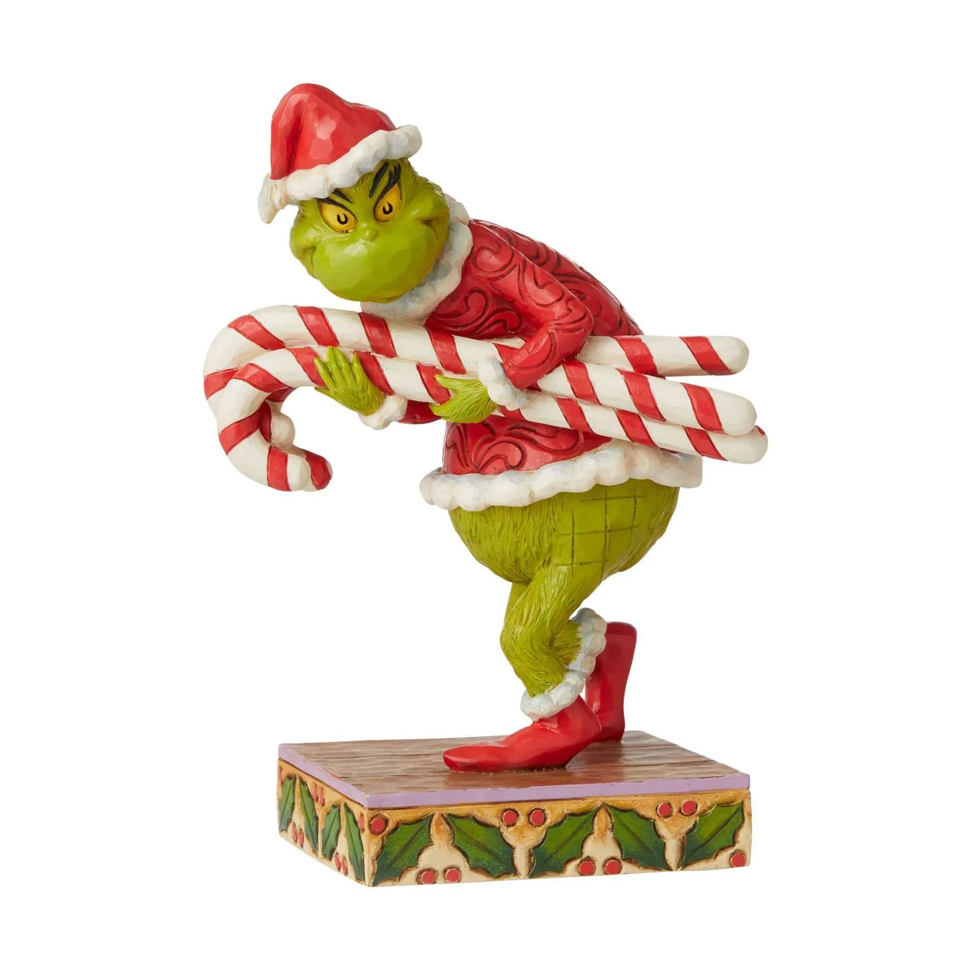 Grinch by Jim Shore Grinch Stealing Candy Canes