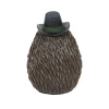 Jim Shore Heartwood Creek Hedgehog Green Hat And Clover