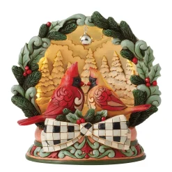 Jim Shore Heartwood Creek Hg Cardinals Led Diorama