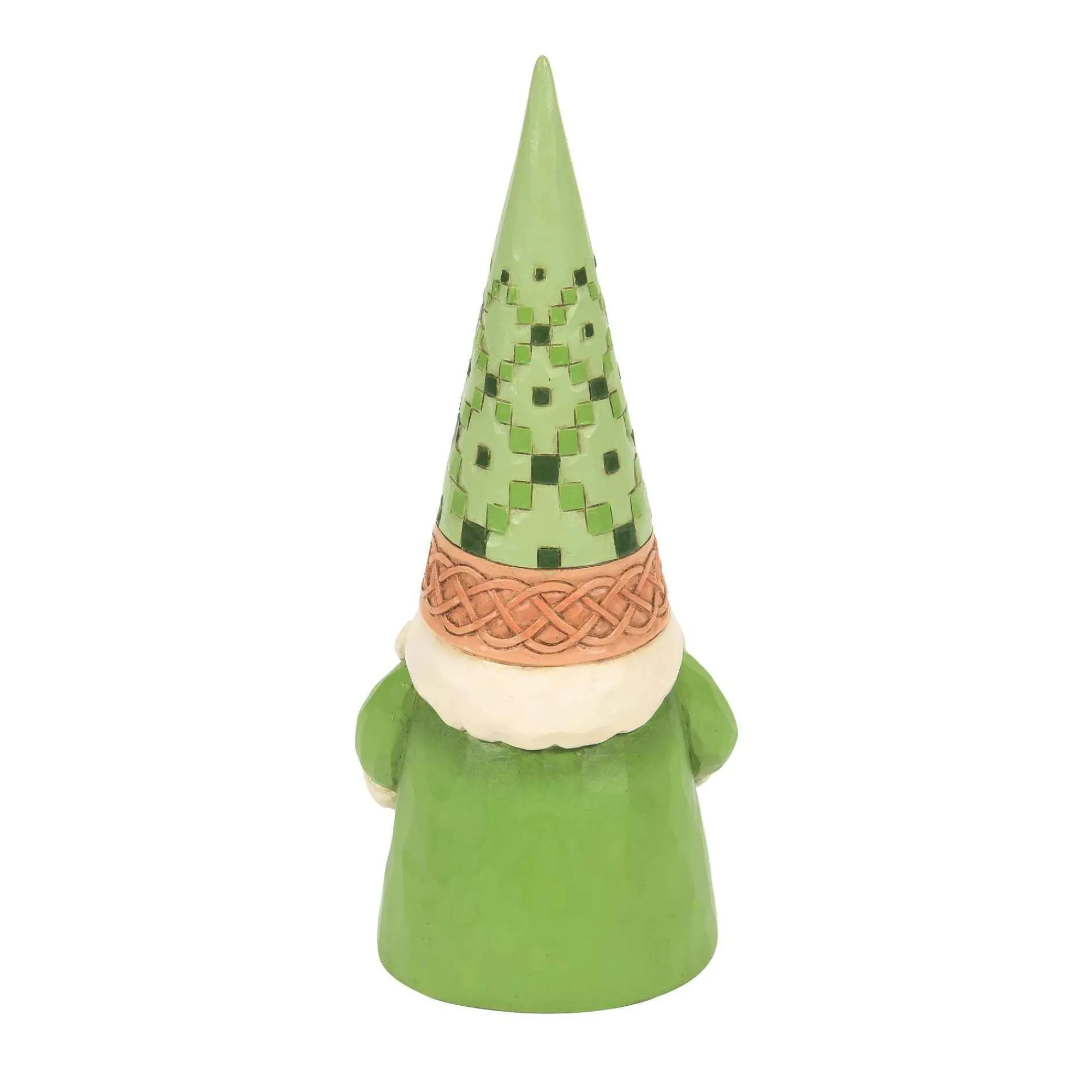 Jim Shore Heartwood Creek Irish Gnome With Shamrock
