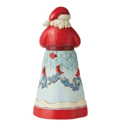 Jim Shore Heartwood Creek Large Santa And Cardinals