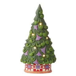 Jim Shore Heartwood Creek Led Tree Star Pattern Base