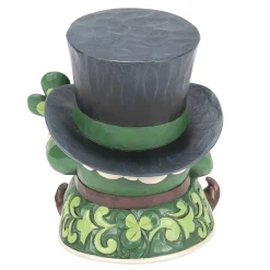 Jim Shore Heartwood Creek Leprechaun Top Hat Fig