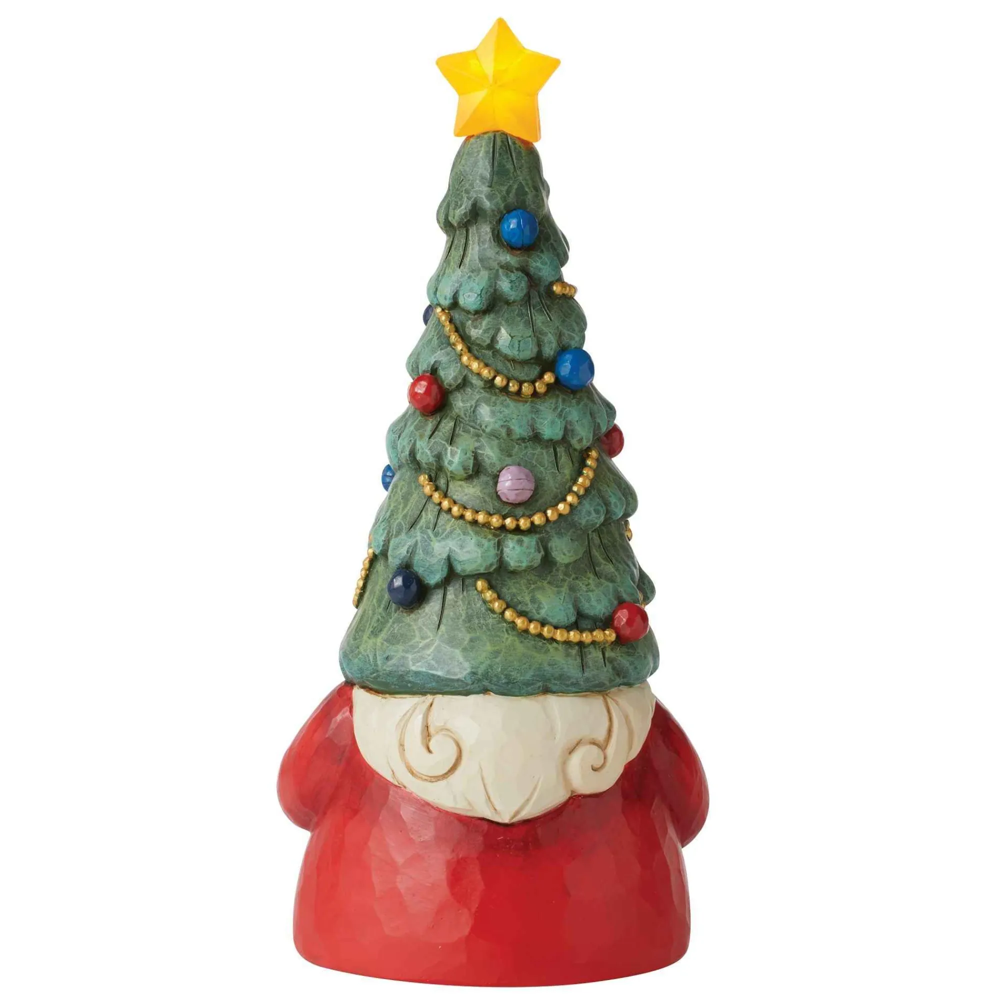 Jim Shore Heartwood Creek Lighted Christmas Tree Gnome