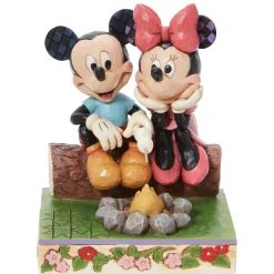 Disney Traditions Mickey & Minnie Campfire