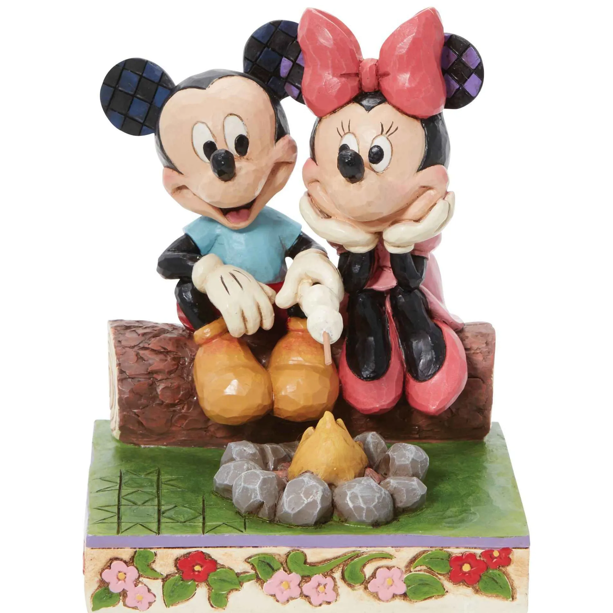 Disney Traditions Mickey & Minnie Campfire