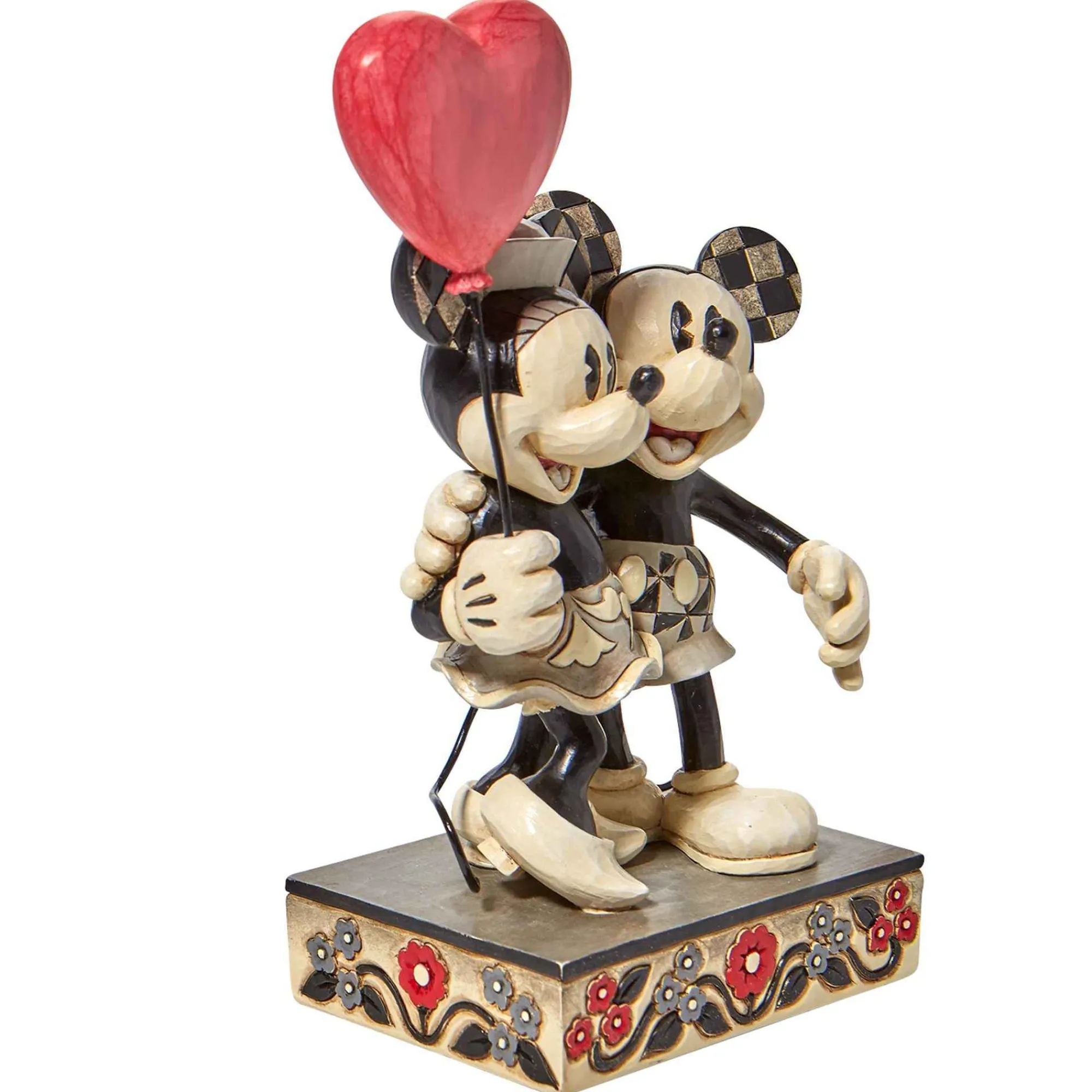 Disney Traditions Mickey And Minnie Heart