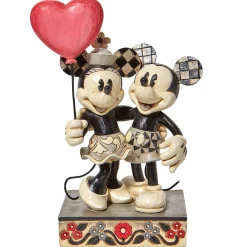 Disney Traditions Mickey And Minnie Heart