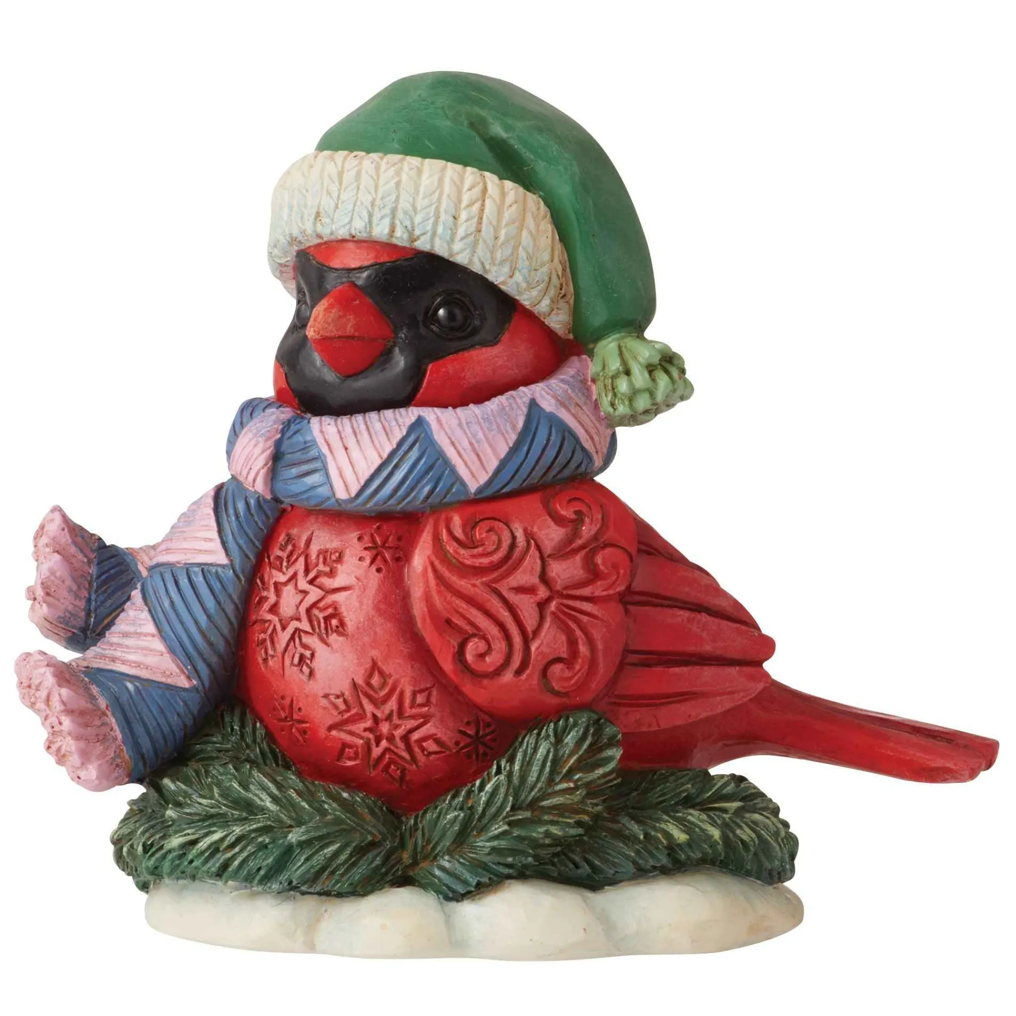 Jim Shore Heartwood Creek Mini Christmas Cardinal