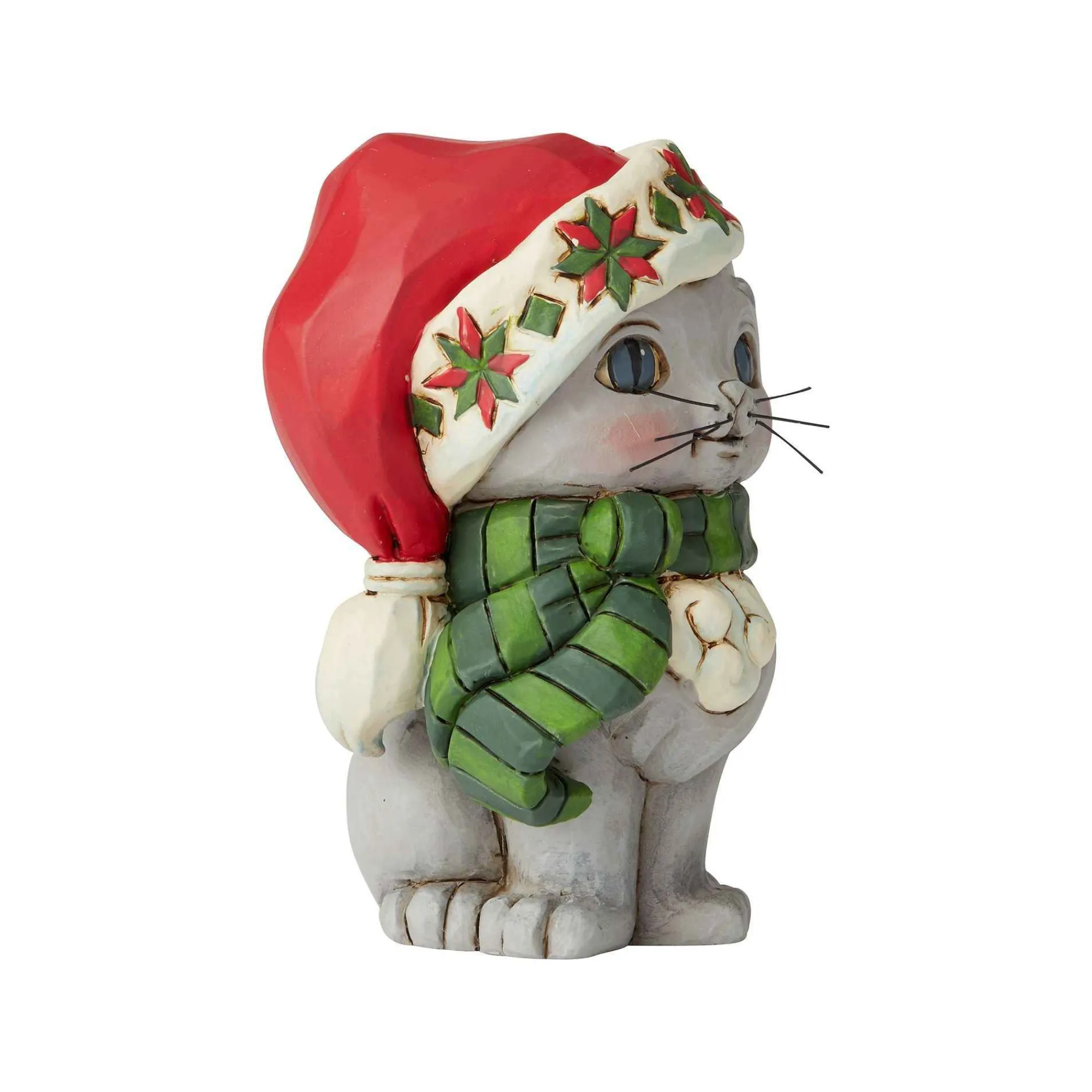 Jim Shore Heartwood Creek Mini Christmas Kitten