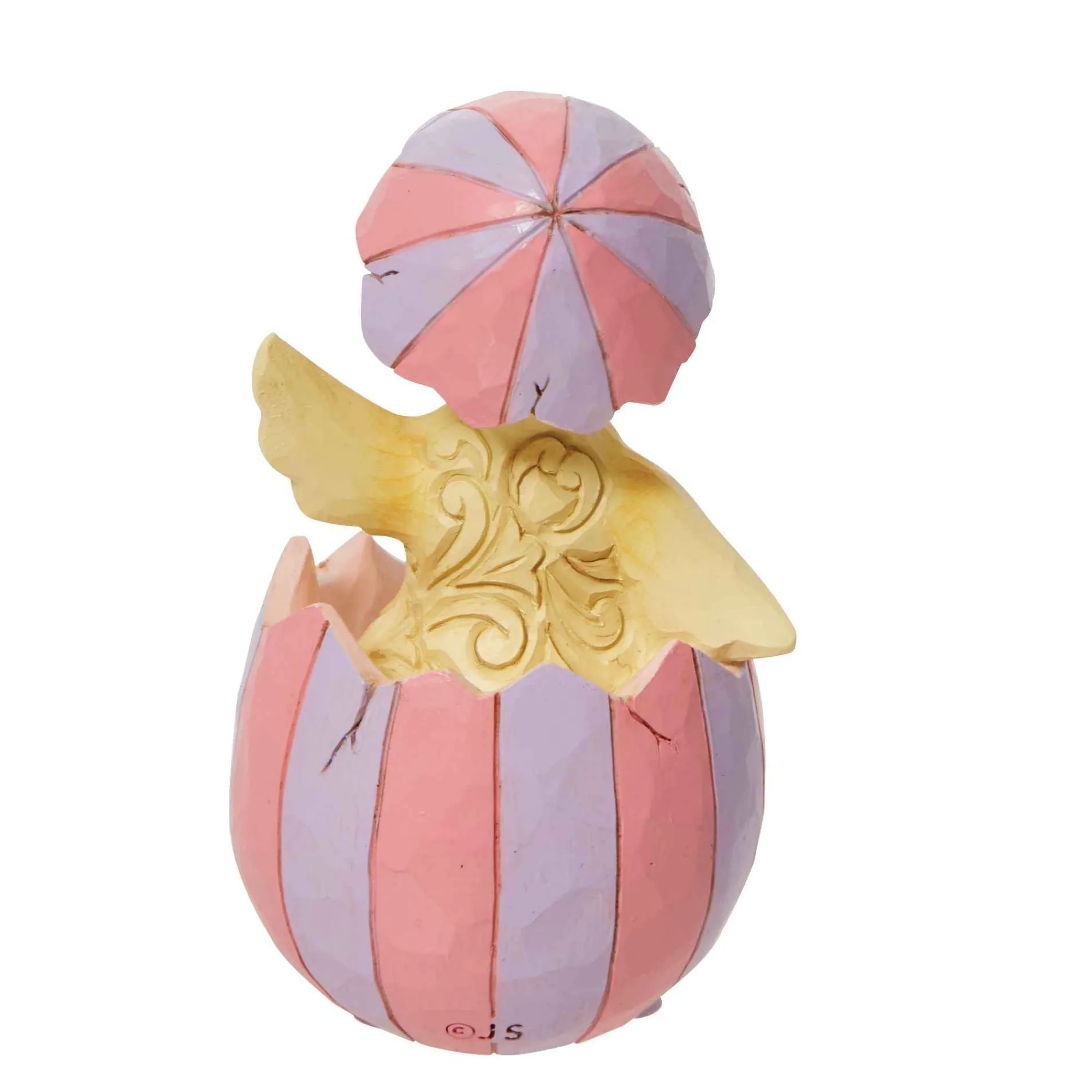 Jim Shore Heartwood Creek Mini Easter Chick In Egg