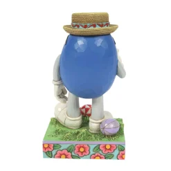 M&M's® by Jim Shore M&M's Blue Character W/Bowtie