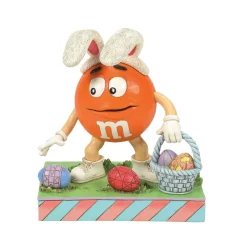 M&M's® by Jim Shore M&M's Orange Charact W/Basket