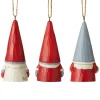 Jim Shore Heartwood Creek Nordic Mini Gnomes 3 Pc Ornset