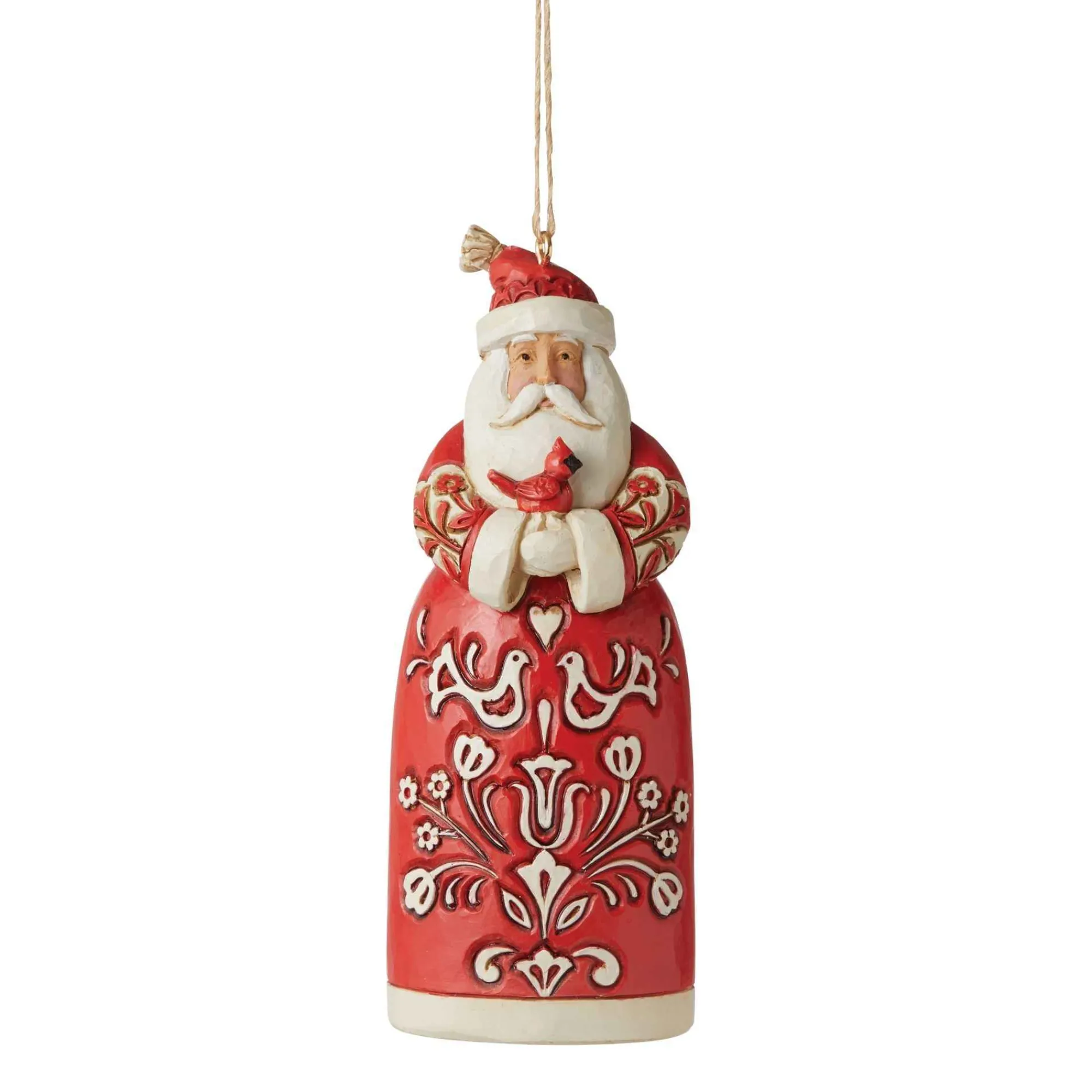 Jim Shore Heartwood Creek Nordic Noel Santa Ornament