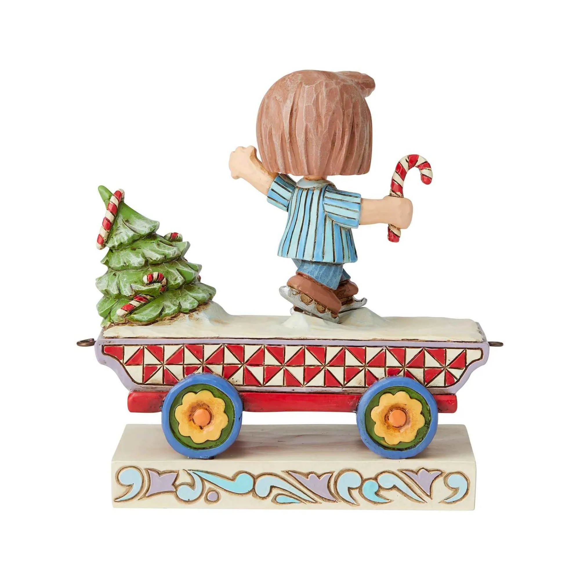 Peanuts by Jim Shore Peppermint Patty Train Car