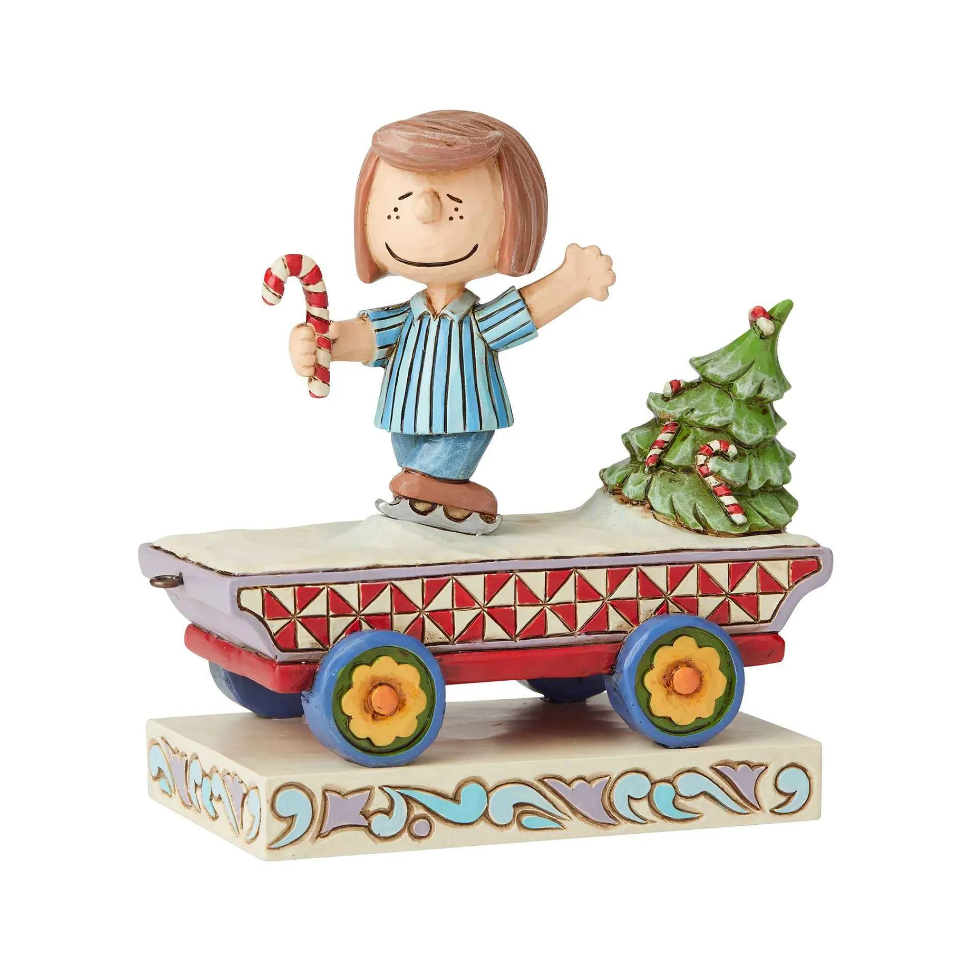 Peanuts by Jim Shore Peppermint Patty Train Car