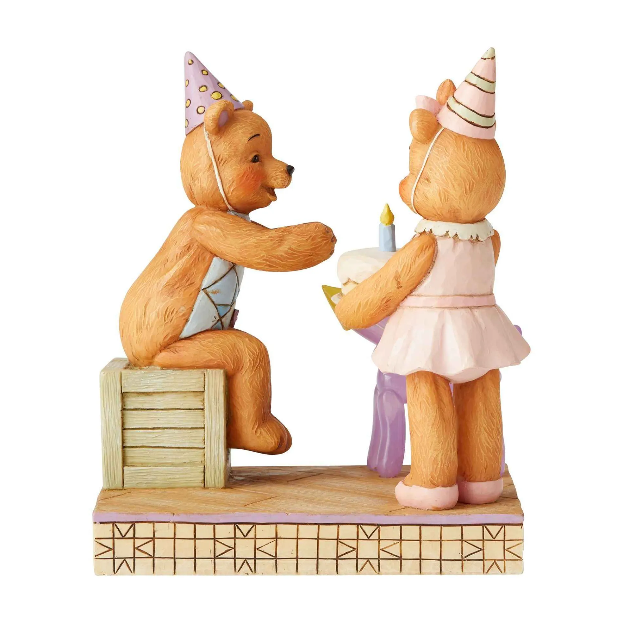 Button and Squeaky by JS Pinky & Button W/Birthday Cake