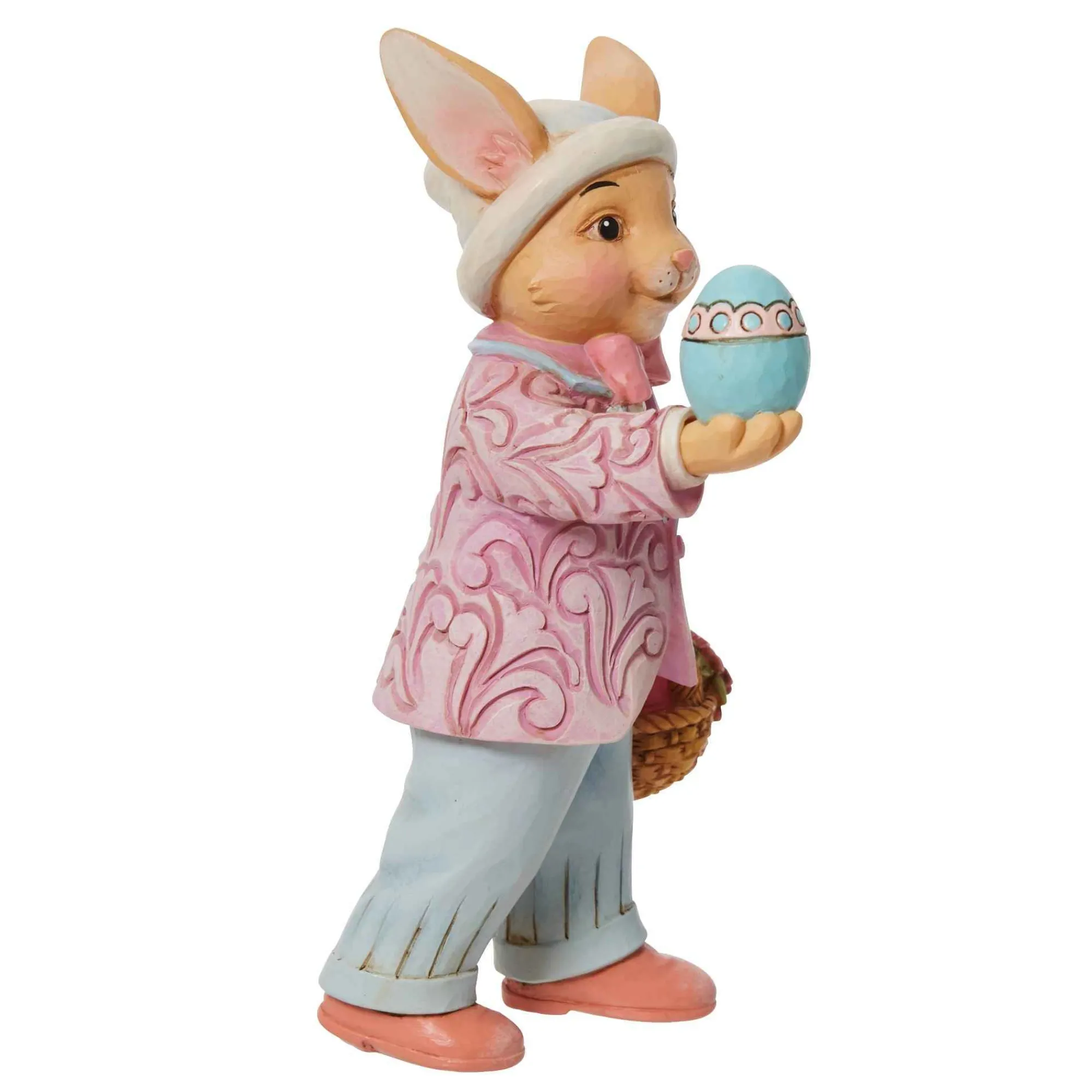 Jim Shore Heartwood Creek Pint Size Bunny With Egg