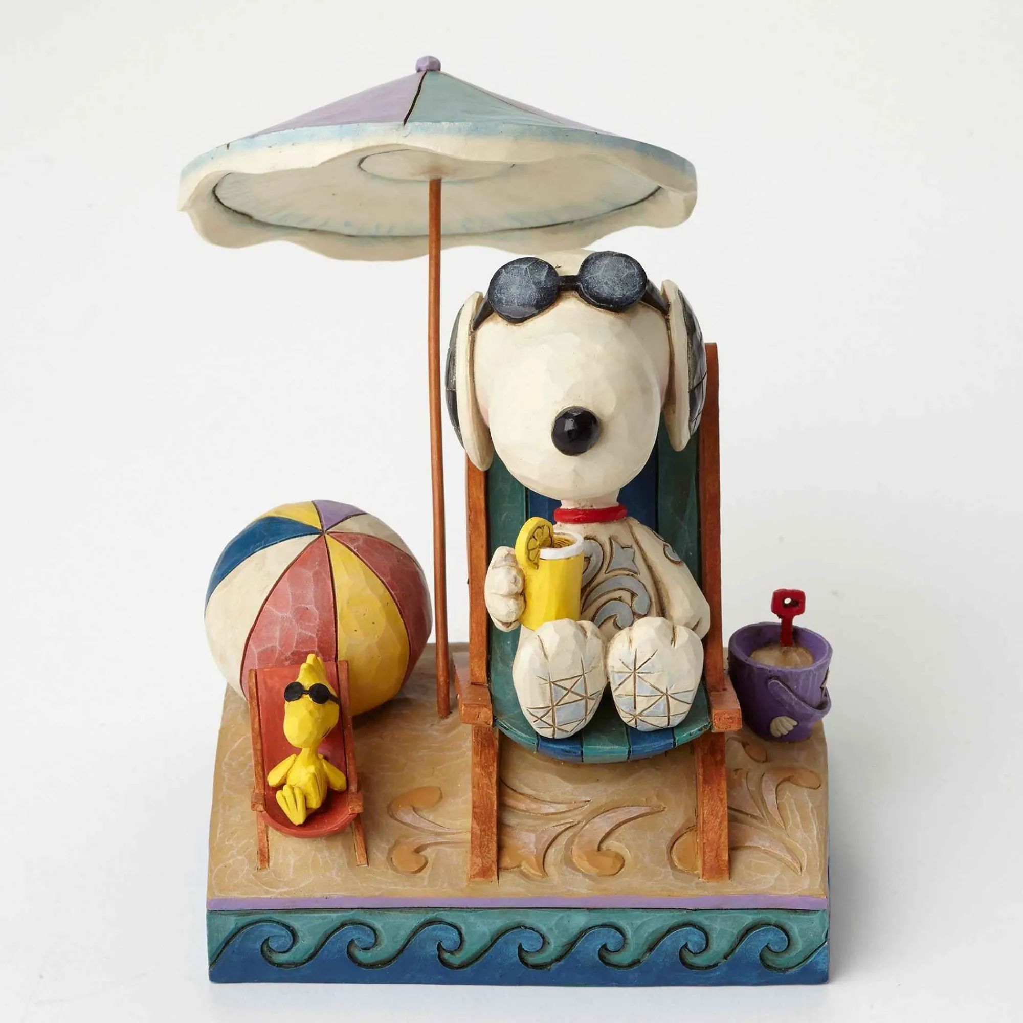 Peanuts by Jim Shore Snoopy And Woodstock At Beach