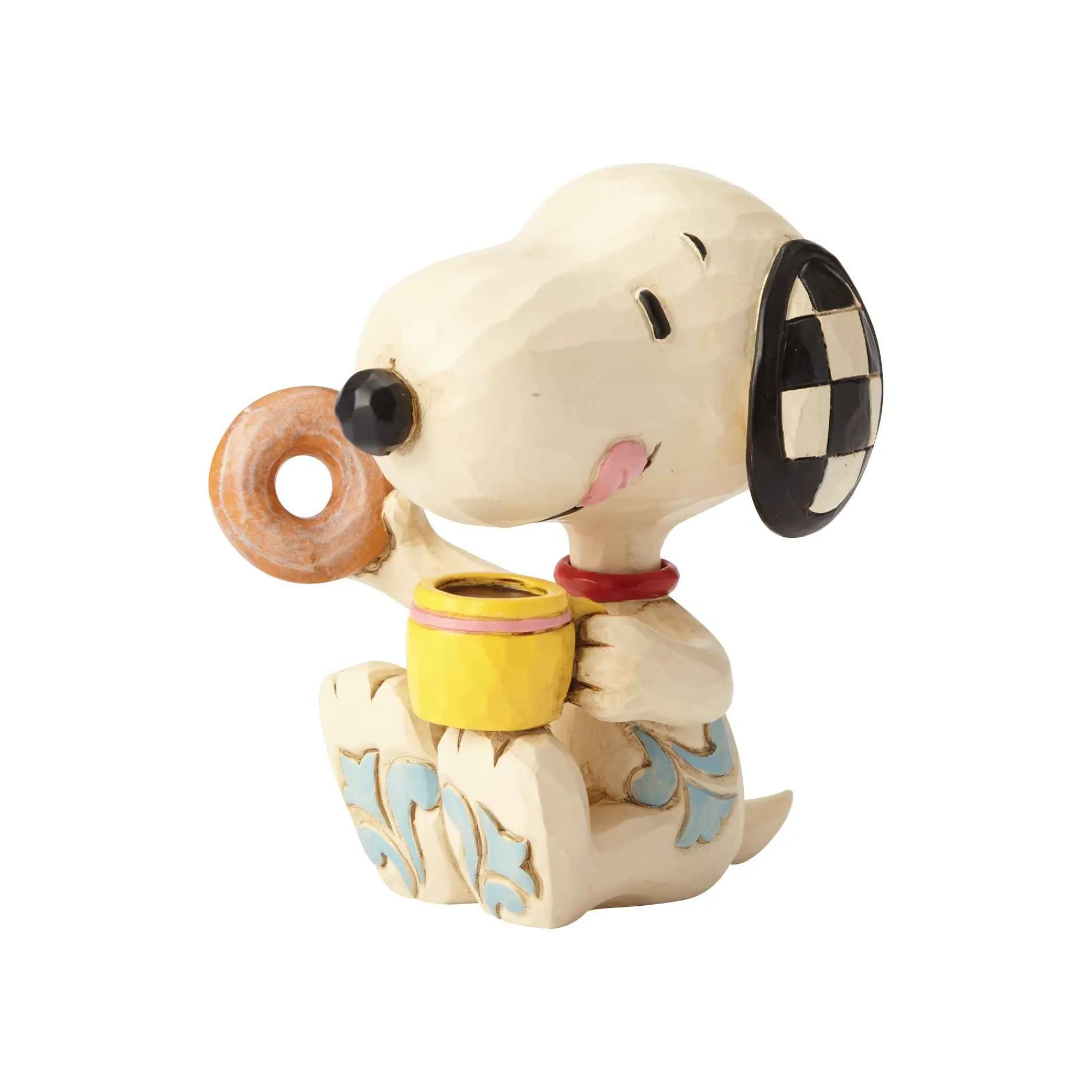 Peanuts by Jim Shore Snoopy Donut & Coffee Mini