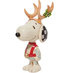 Peanuts by Jim Shore Snoopy Reindeer Mini