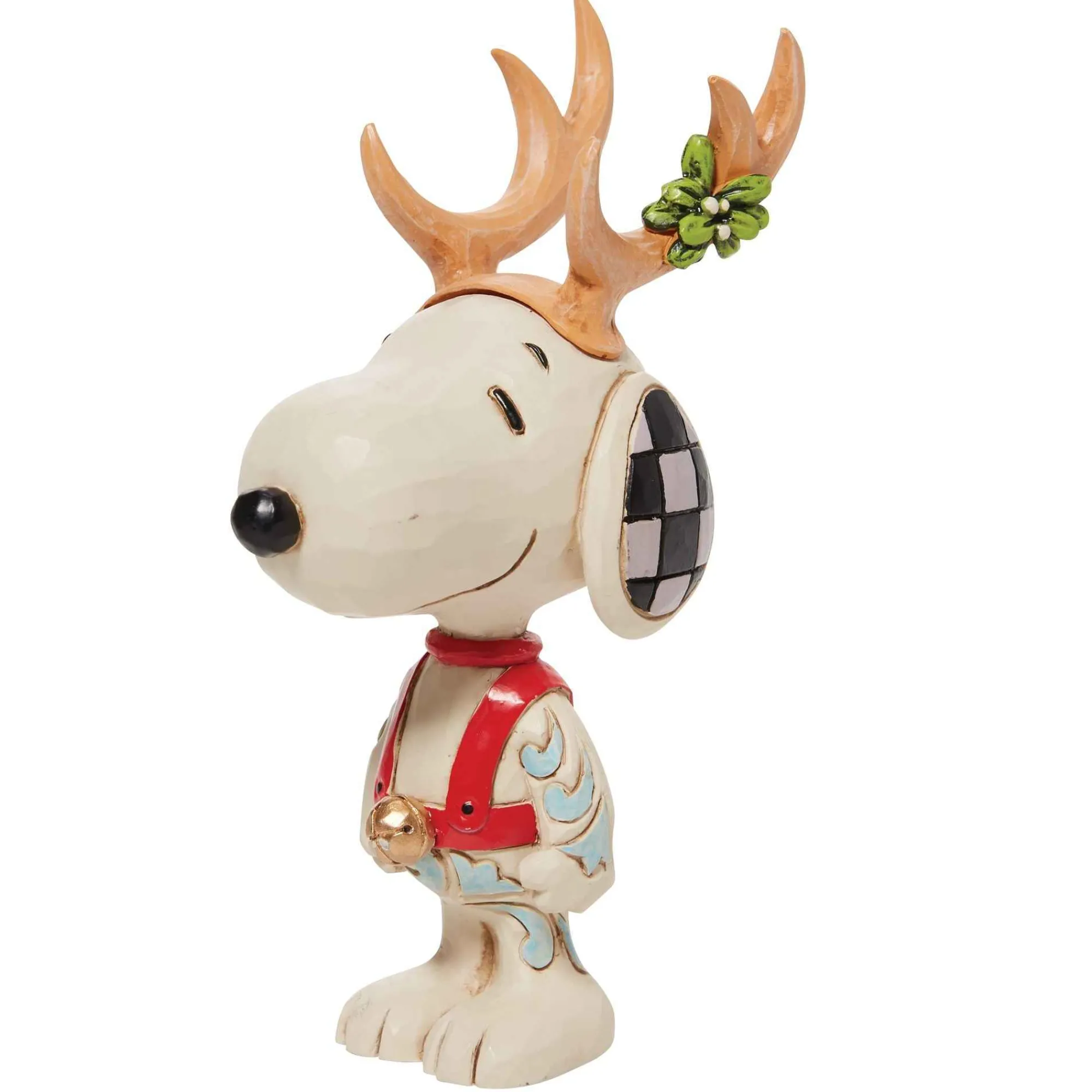 Peanuts by Jim Shore Snoopy Reindeer Mini