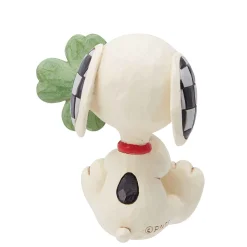 Peanuts by Jim Shore Snoopy With Clover Mini