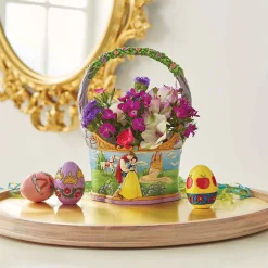 Disney Traditions Snow White Basket & Eggs