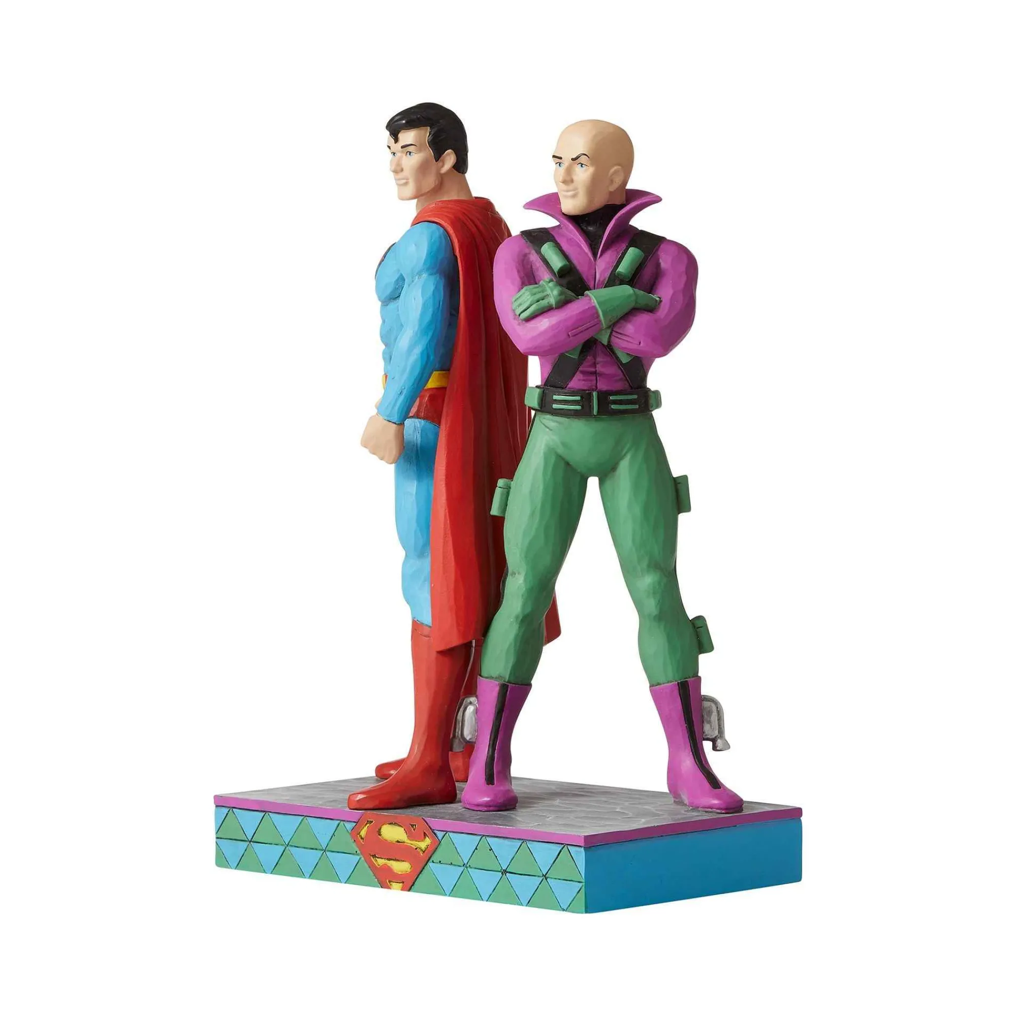DC Comics by Jim Shore Superman And Lex Luthor