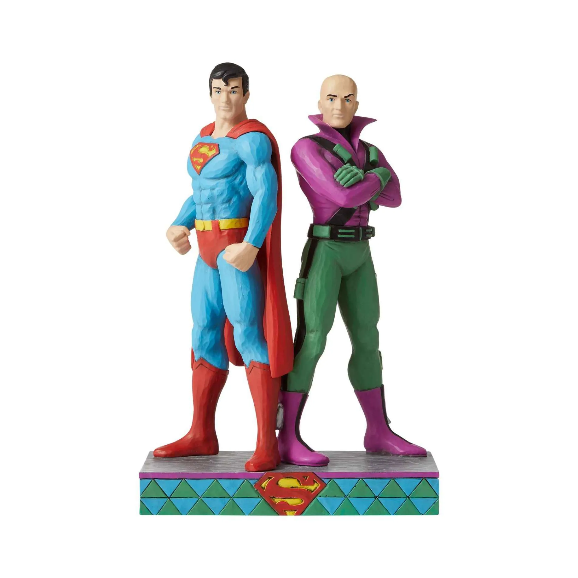 DC Comics by Jim Shore Superman And Lex Luthor