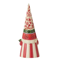 Jim Shore Heartwood Creek Tall Gnome With Holly