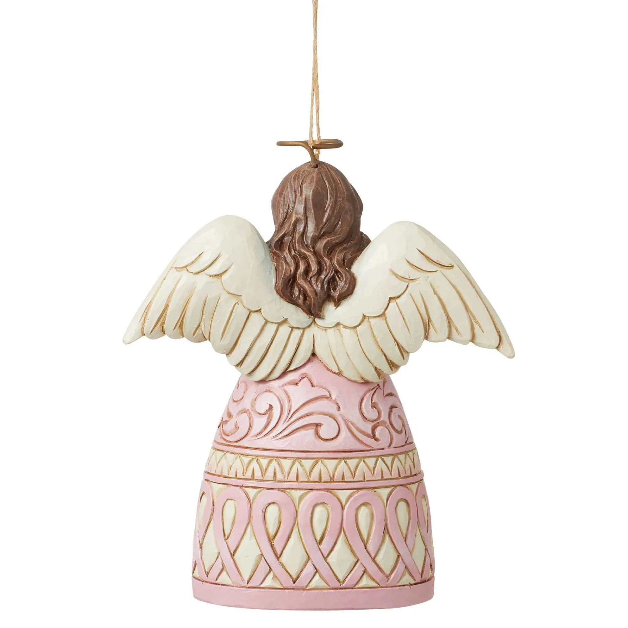 Jim Shore Heartwood Creek The Rose Angel With Heart Orn