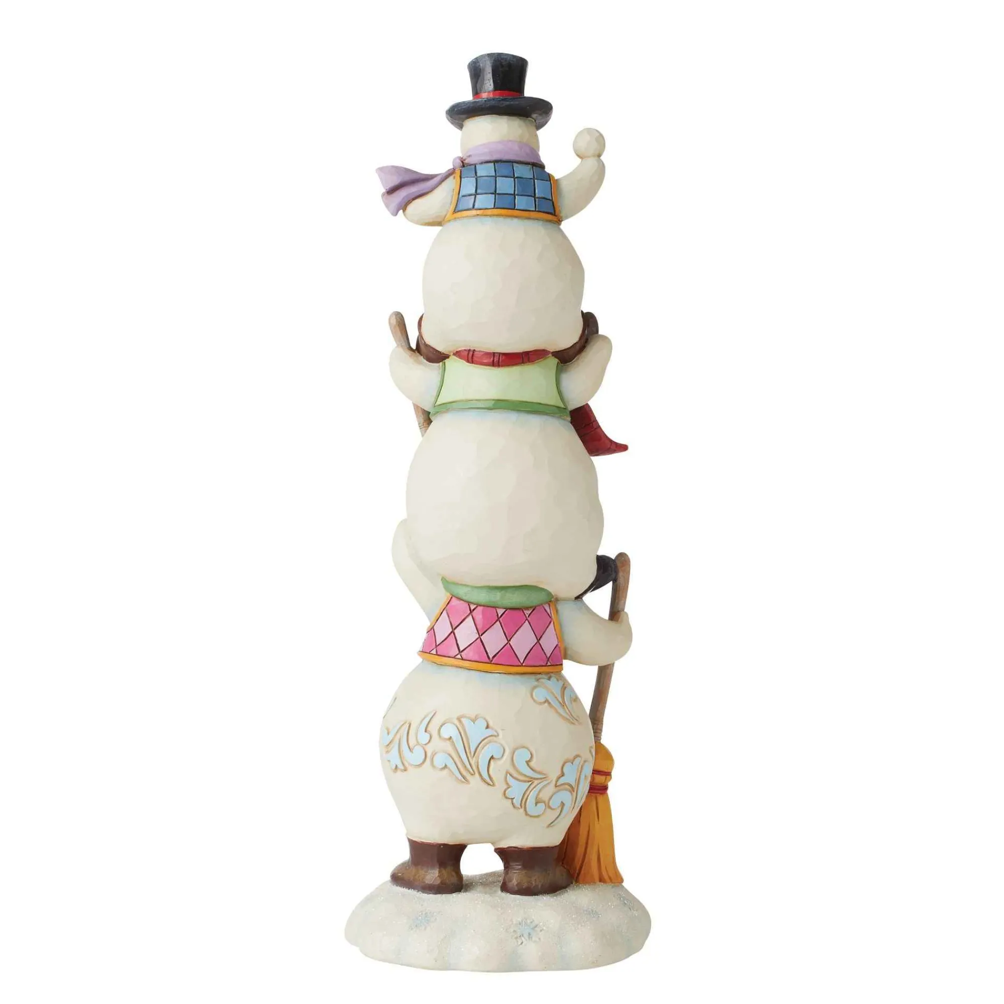 Jim Shore Heartwood Creek Three Stacked Snowmen