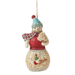 Jim Shore Heartwood Creek Wonderland Snowman Ornament