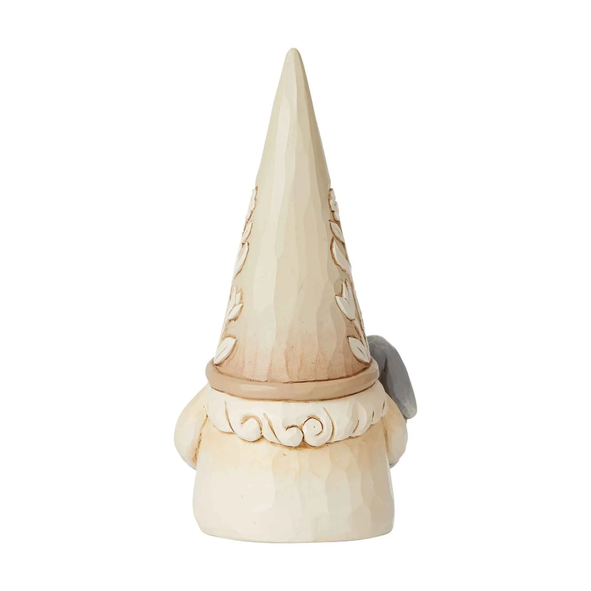 Jim Shore Heartwood Creek Woodland Gnome Holding Bunny