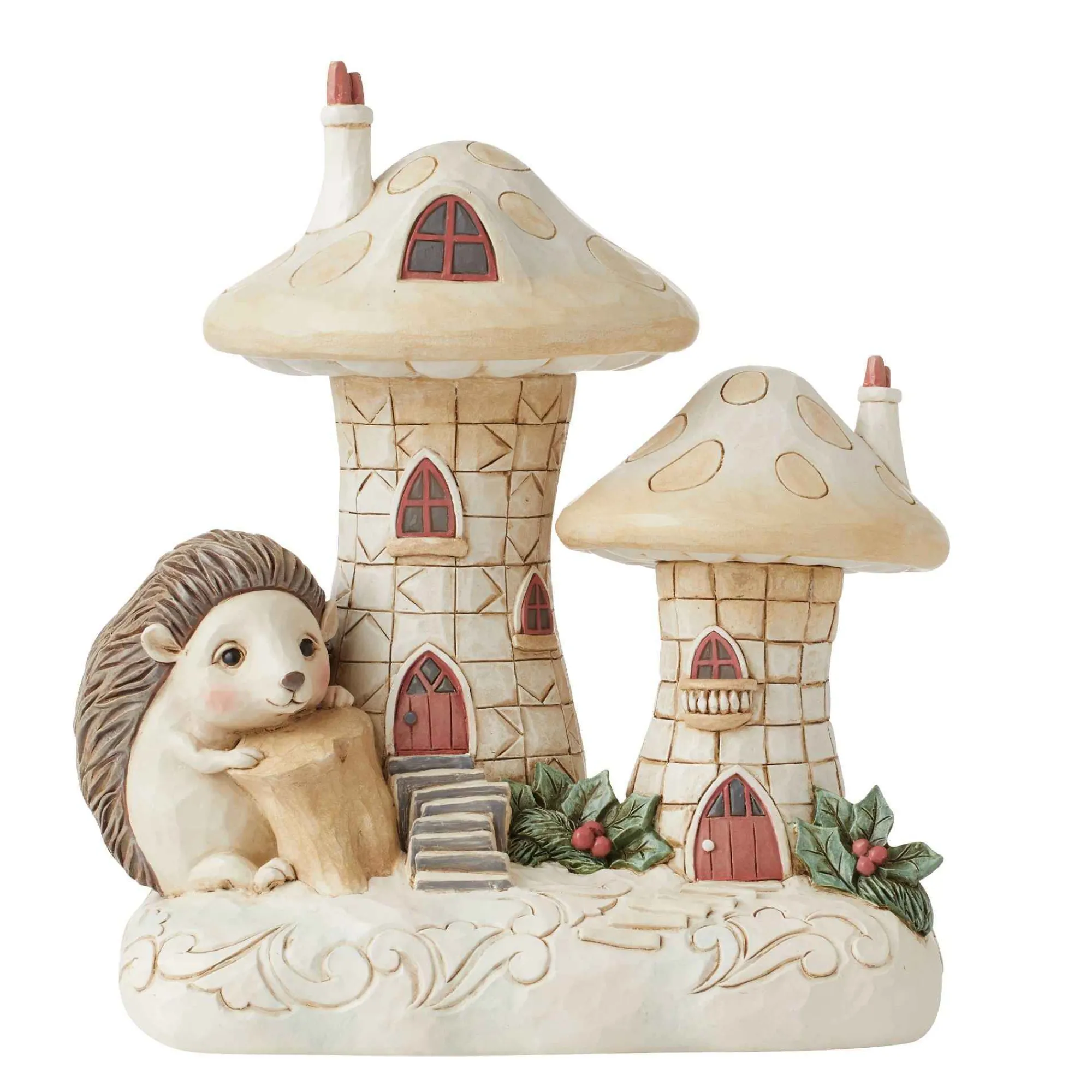 Jim Shore Heartwood Creek Woodland Lited Mushroom House