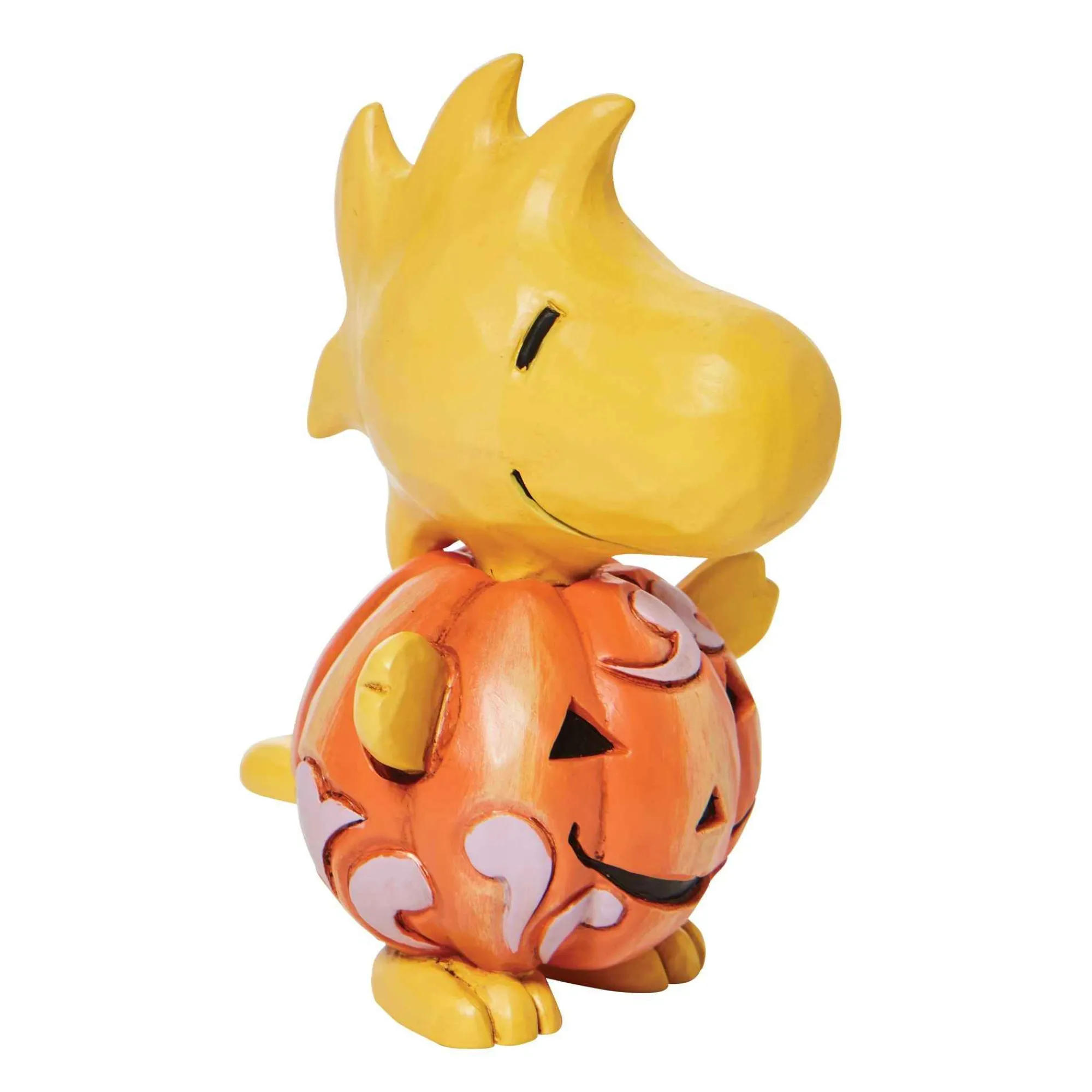 Peanuts by Jim Shore Woodstock Pumpkin Mini