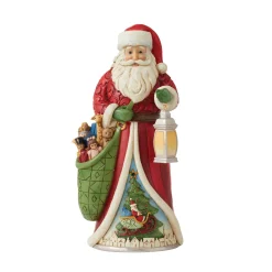 Jim Shore Heartwood Creek Worldwide Event Santa With Bag